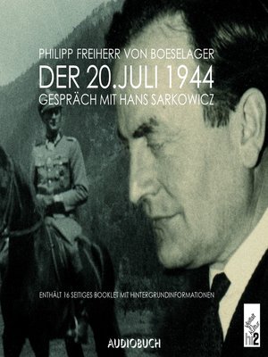 cover image of Der 20. Juli 1944